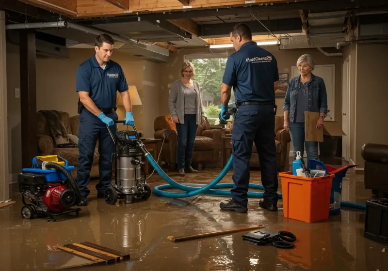 Basement Water Extraction and Removal Techniques process in Noble County, IN